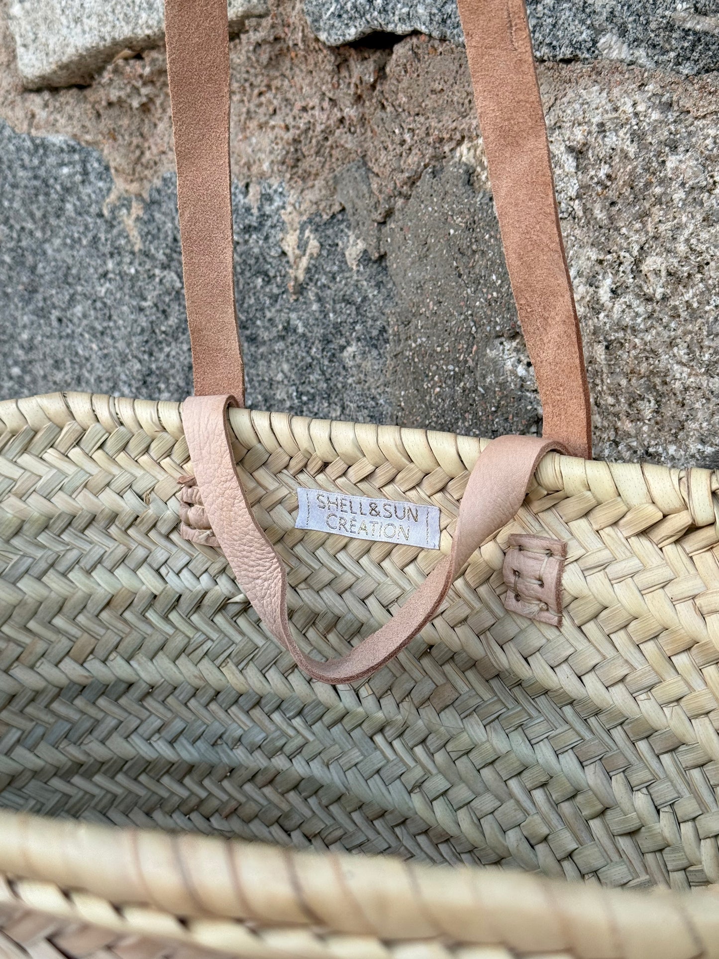 Grand Panier Denim — Soleil