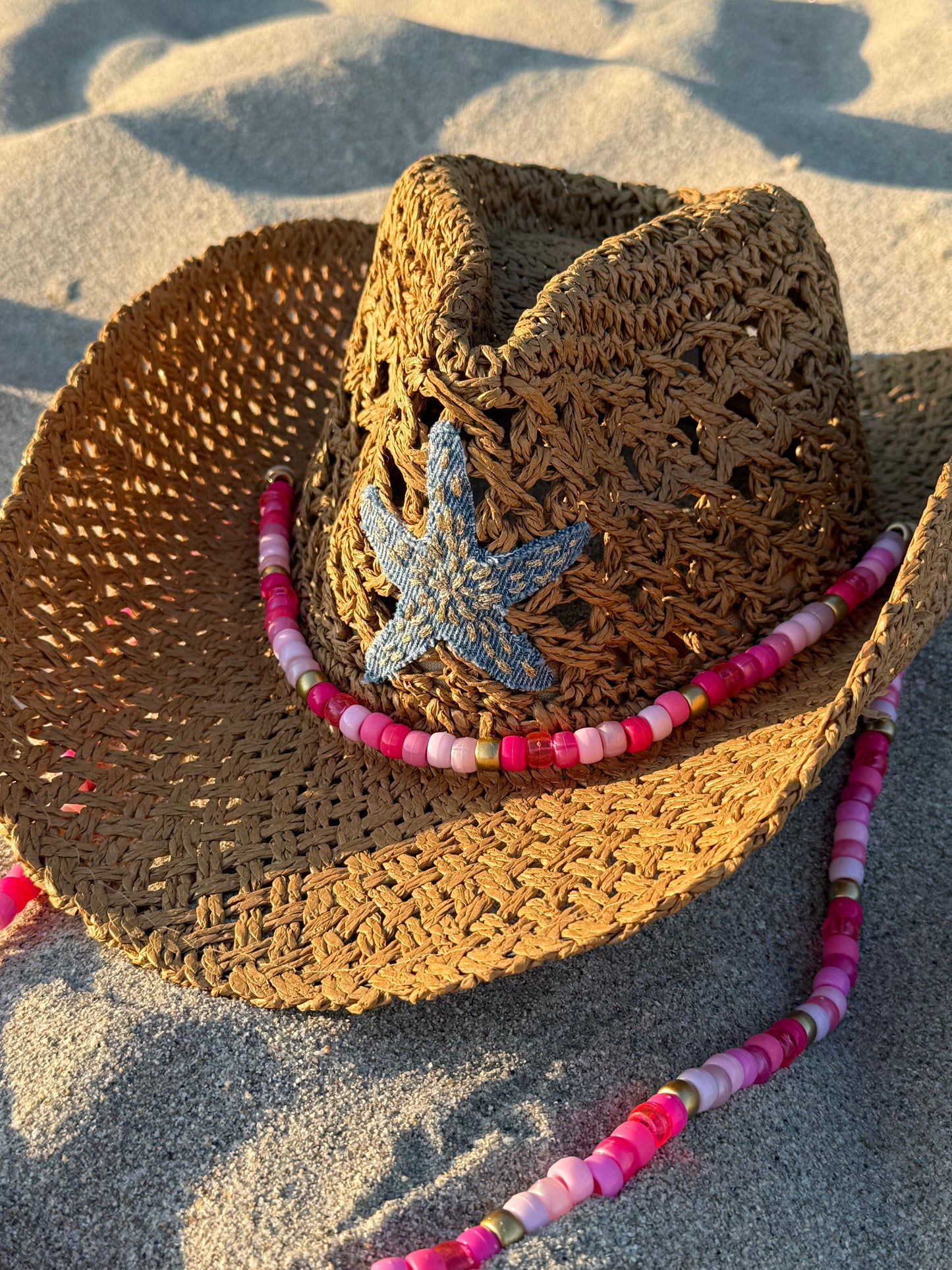 Chapeau Cowboy — Denim Rose