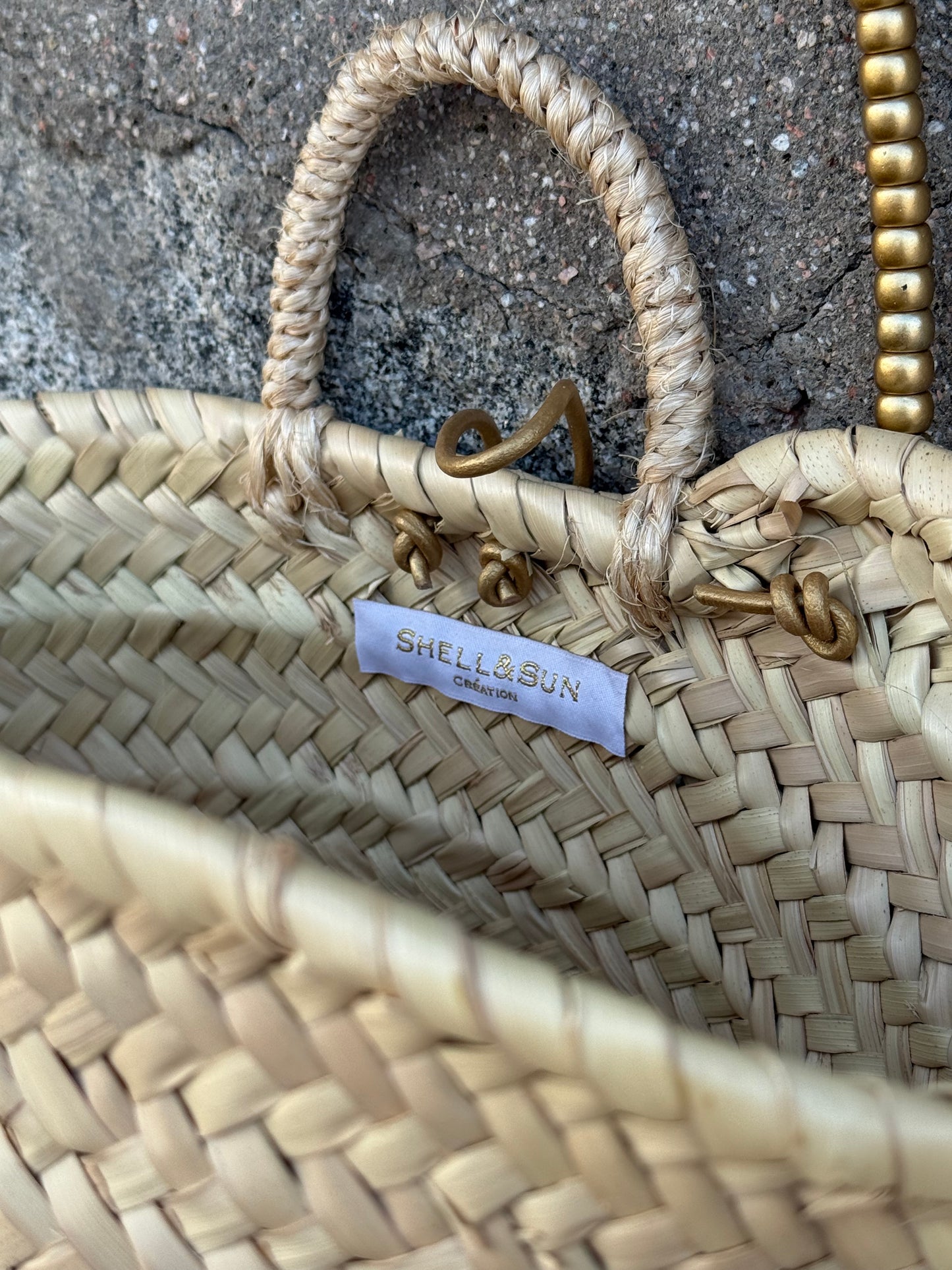 Panier Denim — Soleil