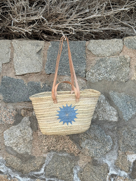 Grand Panier Denim — Soleil