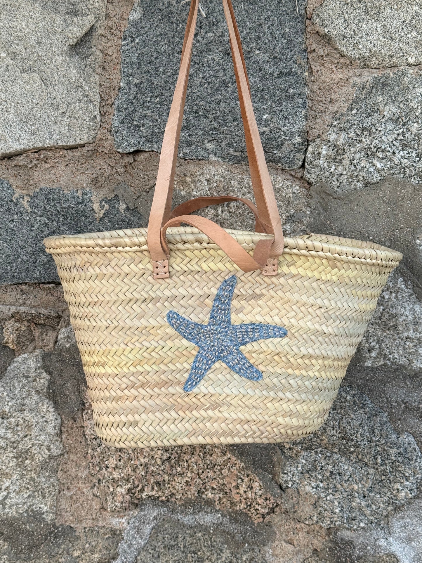 Grand panier Denim — Étoile de mer