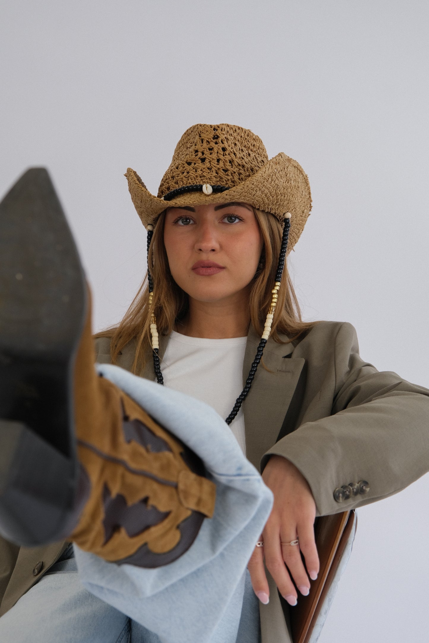 Chapeau Cowboy — Noir