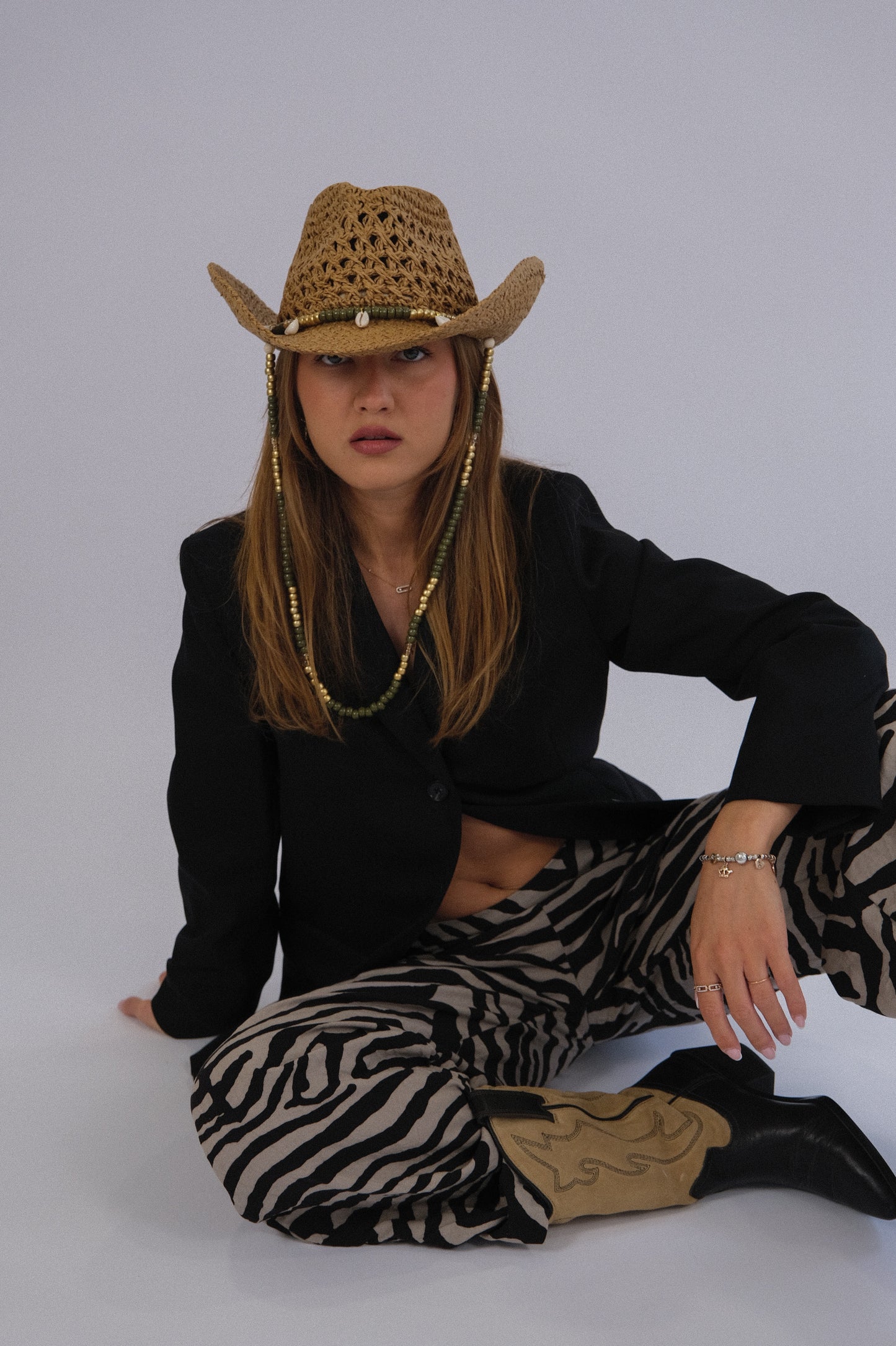 Chapeau Cowboy — Kaki