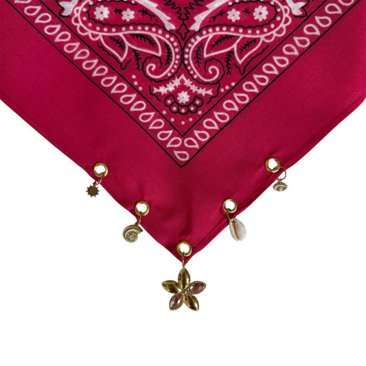 Bandana Fushia — Fleur