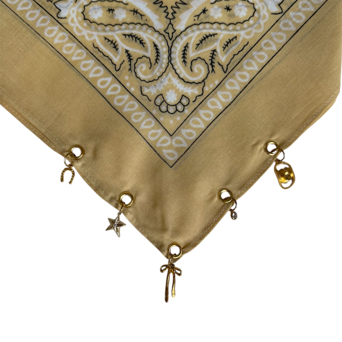 Bandana Jaune Beurre — Nœud