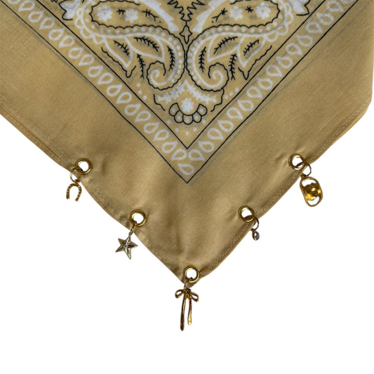 Bandana Jaune Beurre — Nœud